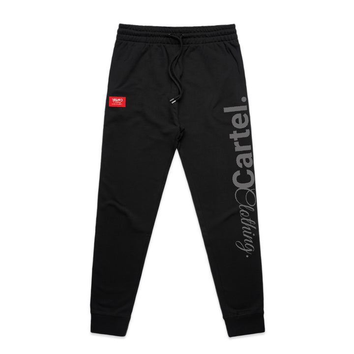 Classic Track Pants Black - Charcoal Grey