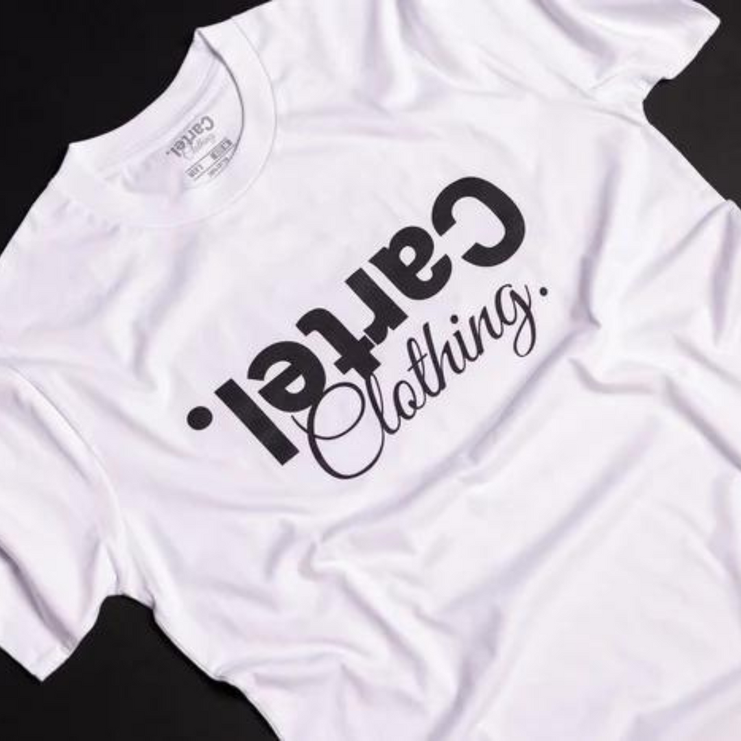 Classic Tee White - Black