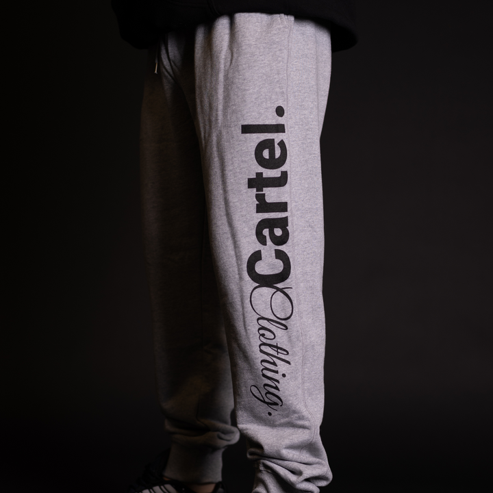 Classic Track Pants Grey - Black